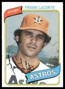 Tarjeta de béisbol Frank LaCorte 1980 Topps #411 Houston Astros - Imagen 1 de 2