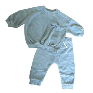 Smile More Felpa Teal Bambino/Bambino Set Jogger - Ex Highstreet Stock - Foto 1 di 10