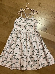 NWT janie and jack girls palm trees dress, Size 12 - Picture 1 of 8