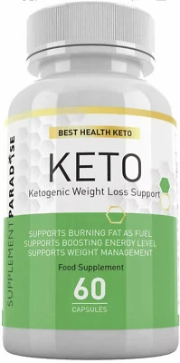 Best Health Keto UK - Ketogen Abnehmen (60 Kapseln) - 1 Monatsvorrat Neu  - Bild 1 von 2