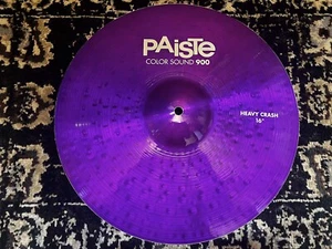 Paiste 16" Color Sound 900 Series Heavy Crash Cymbal - Purple - Picture 1 of 3