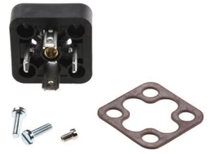Conector de válvula solenoide Hirschmann 3P+E DIN 43650 A, macho, atornillado, serie GSA - Imagen 1 de 1