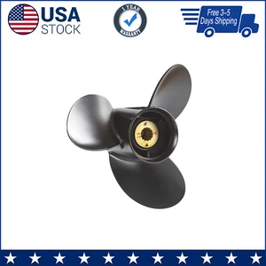 10 5/8 x 12 Aluminum Outboard Propeller fit Mercury Engines 25-70HP,13 Tooth,RH - Bild 1 von 7