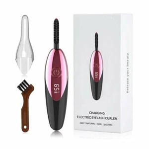 Rizador de pestañas eléctrico con calefacción Rizador de pestañas 10s calentamiento rápido rizador de pestañas - Imagen 1 de 8