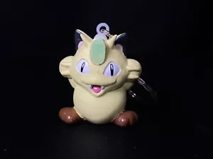 Modellino Portachiavi Vintage Pokemon Meowth Plastica 1995 Nintendo Banpresto - Foto 1 di 3
