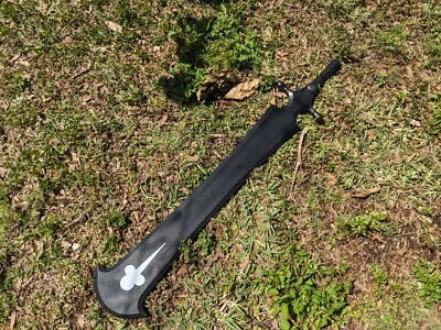 Grande espada trevo preto espuma de poliuretano - Imagem 1 de 4