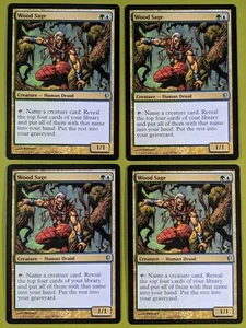 Wood Sage x4 Conspiracy 4x Playset Magic the Gathering MTG - Picture 1 of 1