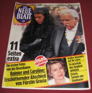 Princess Caroline of Monaco - DAS NEUE BLATT German September 1982 VERY RARE!!! - Picture 1 of 1