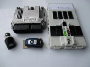 BMW F20 120 DIESEL 2014 MANUAL DDE ECU LOCKSET KEY BARRELL FEM UNIT PN. 8582279 - Picture 1 of 10