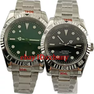 verde negro azul 36mm 40mm cristal zafiro luminoso NH35A reloj de regalo automático - Imagen 1 de 14