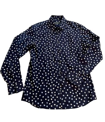 Camisa Salvatore Ferragamo con botones estampado de palmeras en azul Foto 1 de 4