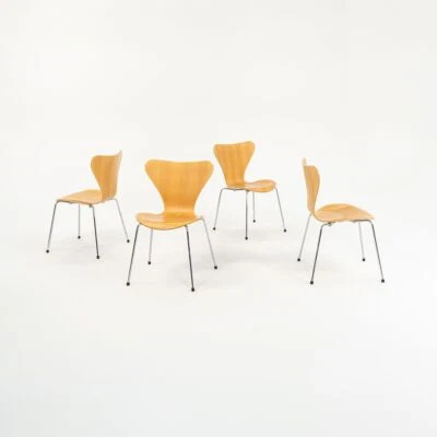 1998 Arne Jacobsen for Fritz Hansen Series 7 Dining / Side Chair Sets Available - Image 1 of 4