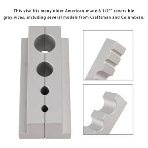 Vise Clamp Block Shaft Clamp for Fox Grip & Grip 2 Damper Rebuild 32 34 36 38 40 - Picture 1 of 16