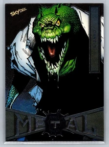 SkyBox Metal Universe 2021 Marvel Spider-Man #44 Lizard - Imagen 1 de 2