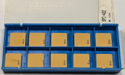 Pack de 10 nuevos insertos de carburo de valenita SPC 422 grado V1N Foto 1 de 3