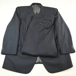 Valenti Uomo 48R 40x30 Navy Blue Mens Jacket Pants Suit - Picture 1 of 12