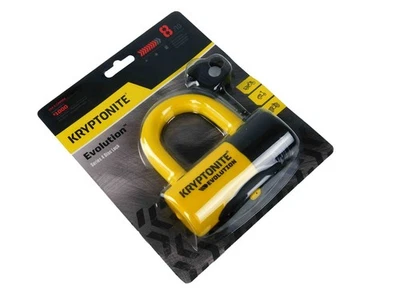 Kryptonite Evolution Series 4 Disc Locks 720018999614 Yellow - Image 1 of 4