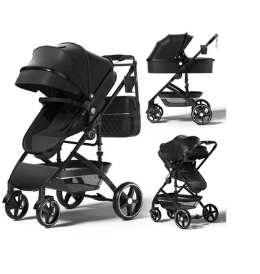 2 in 1 Baby Stroller,Foldable Lightweight Reversible for Toddler,Travel Stroller - Image 1 of 4