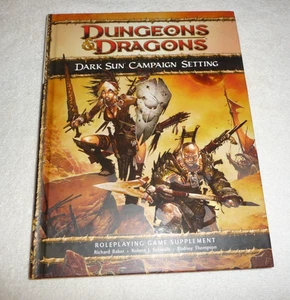 Dungeons & Dragons Dark Sun Campaign Setting mit beigefügter Karte Hardcover Buch - Bild 1 von 8