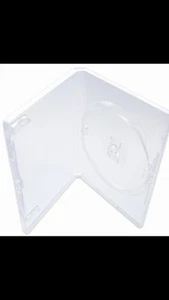 10 Boîtiers DVD simples transparents - Zdjęcie 1 z 1