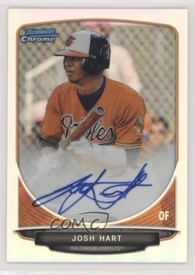 2013 Bowman Draft Chrome Prospect Auto Refractor Josh Hart #BCA-JH Auto - Image 1 of 2