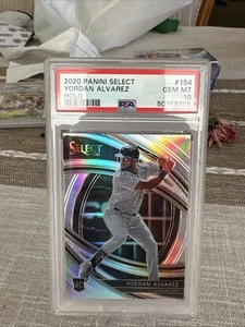 2020 Panini Select - Yordan Alvarez #154 Holo PSA 10 - Picture 1 of 3