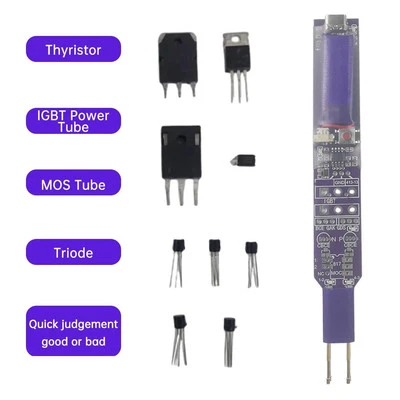 Elektronisches Reparatur-Gadget mit Komponenten-Urteilslicht für Schnelltests - Bild 1 von 4