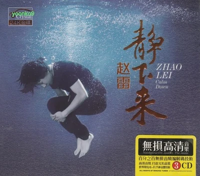 Zhao Lei 趙雷 静下来 + Greatest Hit 3 CD 46 Songs 24K Gold Dics - Imagem 1 de 2