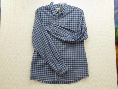 Red Head Brand Co. Shirt Men's L Blue Plaid Button Up Long Sleeve Cotton - Image 1 of 4