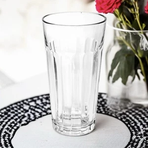 De colección Libbey DuraTuff VASOS CON PANELES 15645 Transparente Pesado 24 OZ Enfriador Jumbo - Imagen 1 de 6