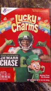 LUCKY CHARMS Müsli JA'MARR CHASE Limited Edition 10,5 oz Neu Box - Randabnutzung - Bild 1 von 5