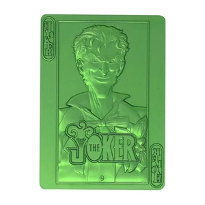 Fanattik DC Comics Lingot The Joker Karta do gry Edycja limitowana - Zdjęcie 1 z 8