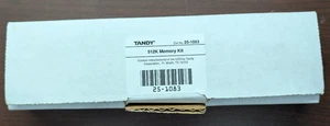 NOS Tandy 1000 RLX 512K Memory Upgrade Kit (25-1083) - Zdjęcie 1 z 5