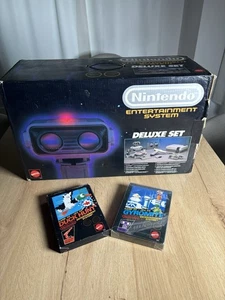 Nintendo NES (1985) Deluxe Set Consola ROB Robot Probado en Caja 👾 - Imagen 1 de 24