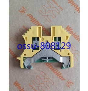 5 PCS NEW Weidmuller W series 2.5 square grounding terminal WPE 2.5 1010000000 - Picture 1 of 4