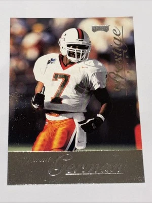 Jammi German RC 1998 Playoff Prestige #191 RC Fort Myers Green Wave Hurricanes - Image 1 of 4