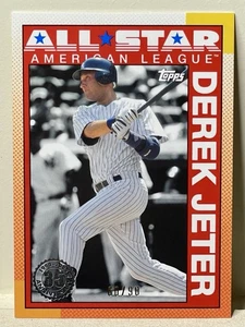 2025 Topps Series 2 Derek Jeter REAL ONE 1990 All Star Parallel /90 - Picture 1 of 3