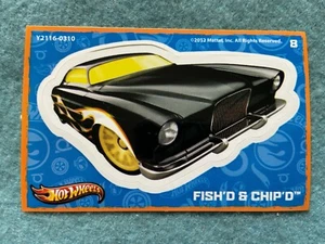 Fish'd & Chip'd Vintage Hot Wheels Sticker - Picture 1 of 1