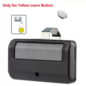 891LM for Liftmaster Chamberlain Garage Door Opener Remote Yellow / Learn Button - Picture 1 of 3