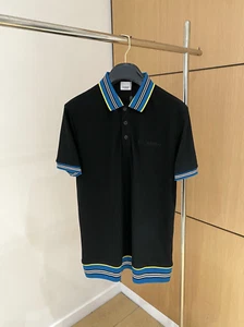 Burberry Polo Shirt Black Size XXL - Picture 1 of 8