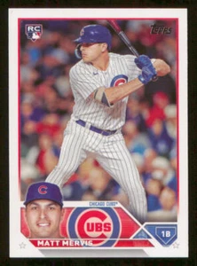 2023 Topps Update #US42 Matt Mervis Chicago Cubs - Picture 1 of 2