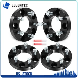 4Pcs 1" 5x5 to 5x4.5 Wheel Adapters 1/2" Fits Jeep Grand Cherokee (WK) 2005-2010 - Picture 1 of 9