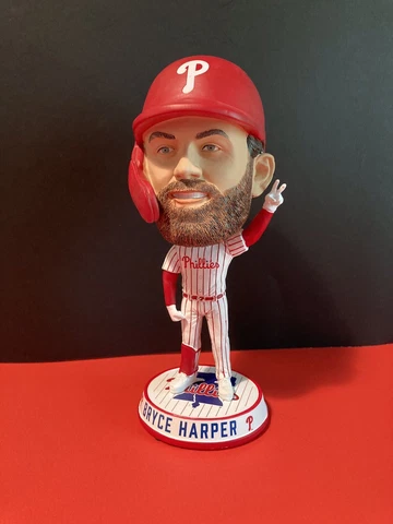 BRYCE HARPER Philadelphia Phillies Pinstripe Bighead Bobblehead MLB, FOCO Cover