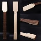 Diy 7String Wide Guitar Neck 24Fret 25.5Inch Maple Rosewood Paddle Blank Bolt On