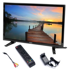 Camping Fernseher LED TV Xoro HTL 1948 DVB S2 T2 C 13 Zoll SAT USB 12 V 230 Volt