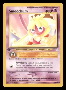 Smoochum 54/64 1st Edition Neo Revelation 2001 Pokemon - Picture 1 of 2
