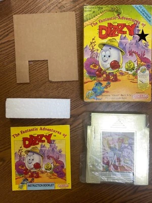 The Fantastic Adventures of Dizzy NES Game & Box Nintendo Entertainment System - Image 1 of 4