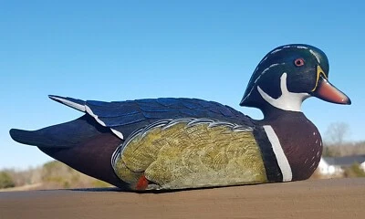 Señuelo de pato de madera Foto 1 de 4