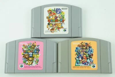 Mario Party 1 2 3 Set N64 Nintendo 64 - Image 1 of 3