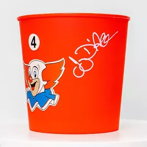 Bozo il Clown Firmato (Joey D'Auria) Gran Premio Gioco Secchiello SWAU Autenticato - Foto 1 di 2